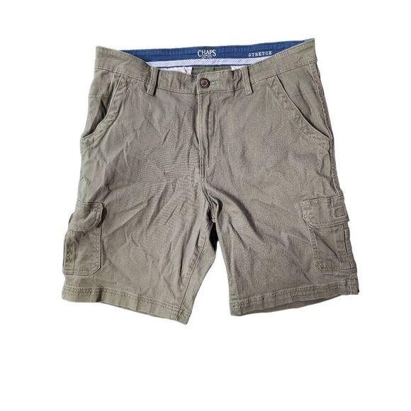 Chaps Coastlands Wash Stretch Bermuda Men's 30 x 10 - Picture 1 of 6